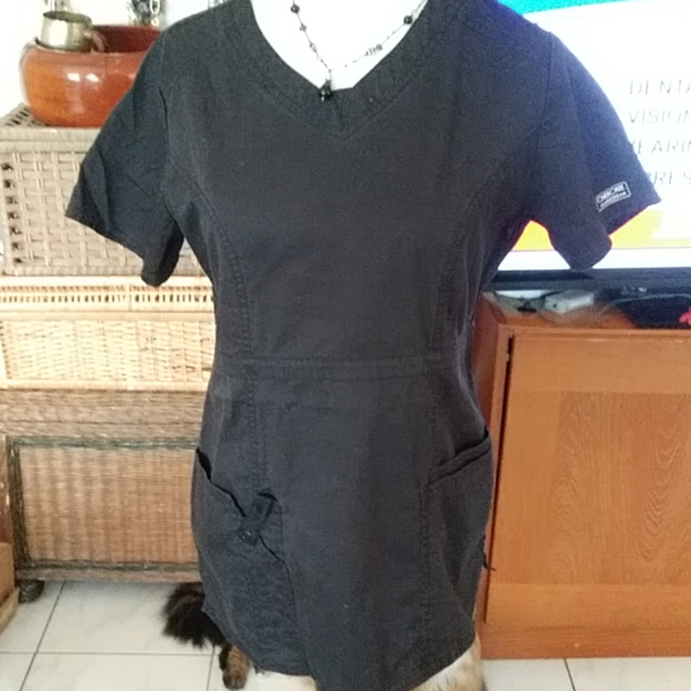 Cherokee work uniform top